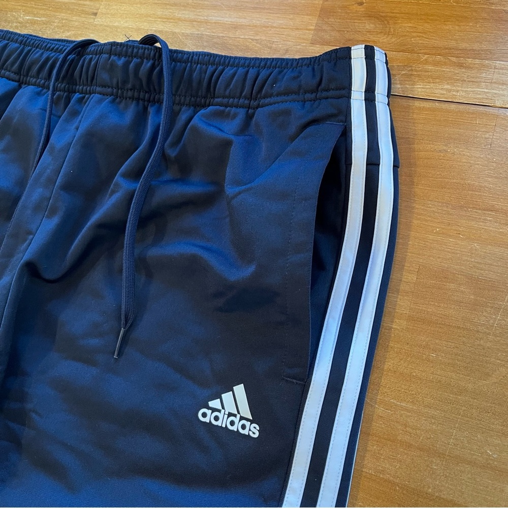 ADIDAS Essentials Navy Blue 3-Stripes Track Suit - Picture 9 of 11